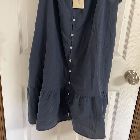 Sleeveless cotton summer dress - Picture 3 of 8